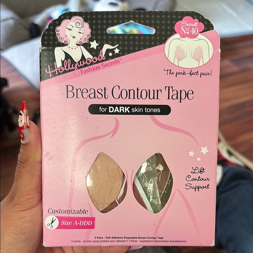 Breast Contour Tape for Dark Skin Tones